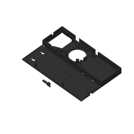 Bambu Studio render of the black print plate